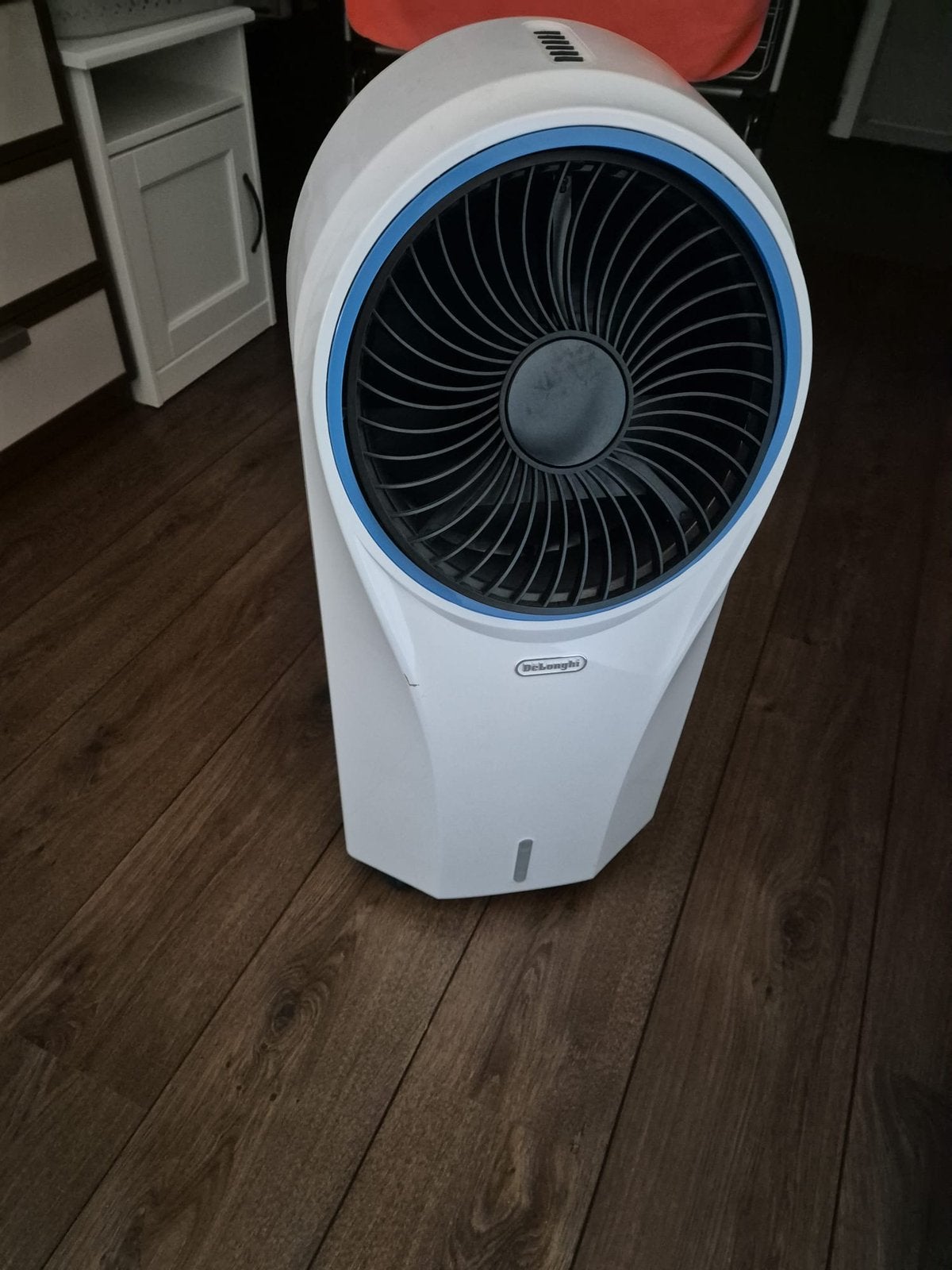 2 x Aircooler delonghi, Elektronische apparatuur, Airco's, Ophalen, Gebruikt, Tafel- of Grondventilator, Minder dan 60 m³