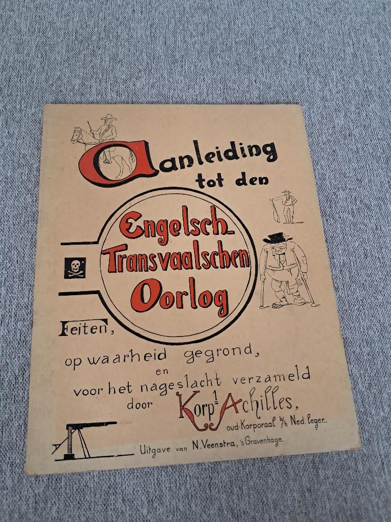 Aanleiding tot Engelsch-Transvaalschen Oorlog 1977, Eén stripboek, Ophalen of Verzenden, Gelezen