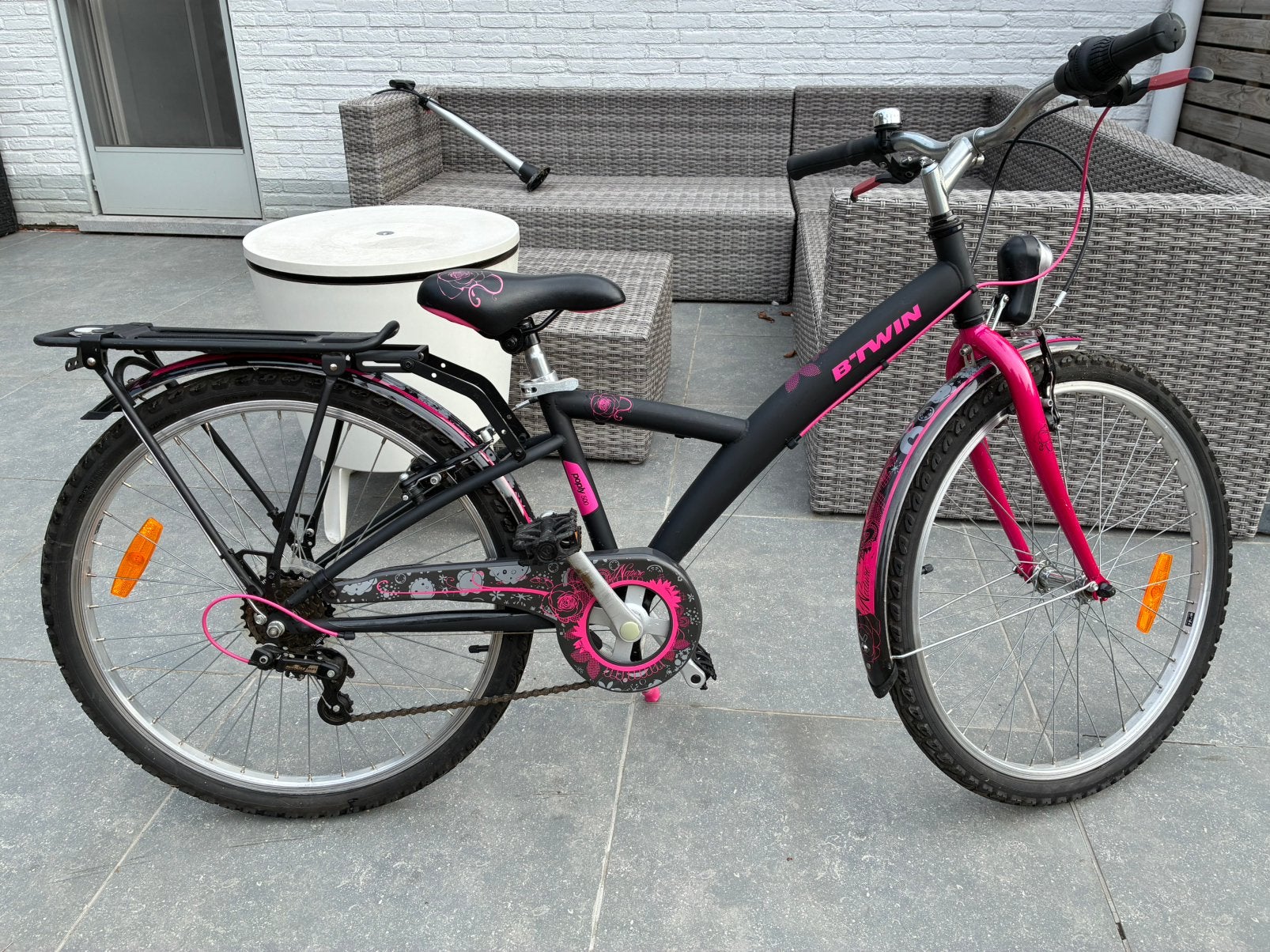 Meisjesfiets 24” Btwin Poply500, Ophalen, Versnellingen