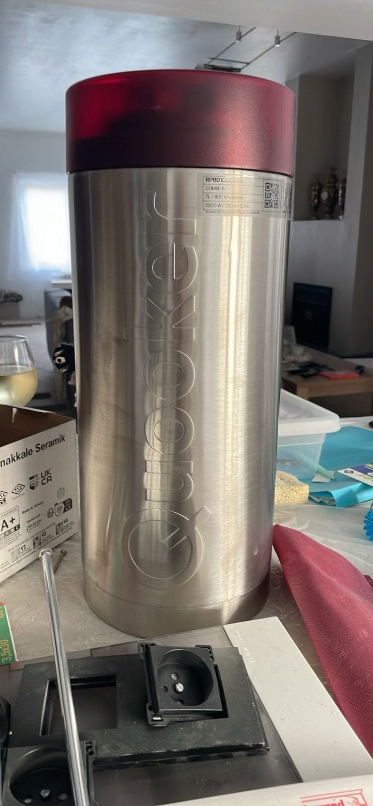 Quooker plus kraan, Ophalen of Verzenden, Zo goed als nieuw, Kraan