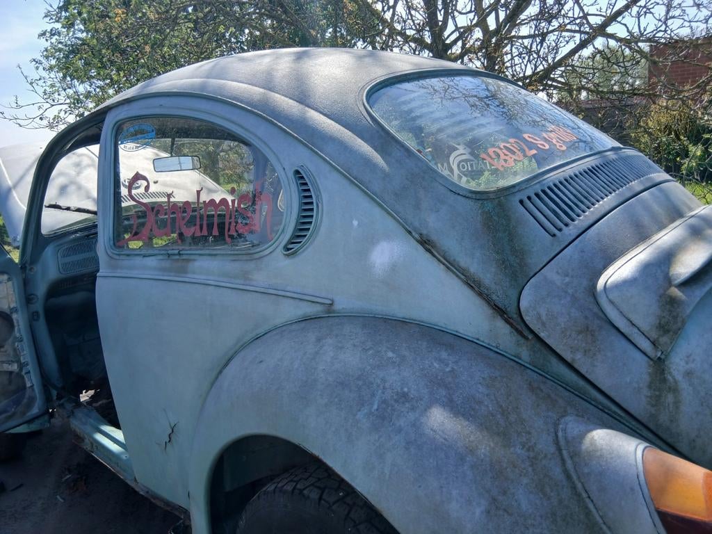 Dak vw kever, Ophalen, Voor