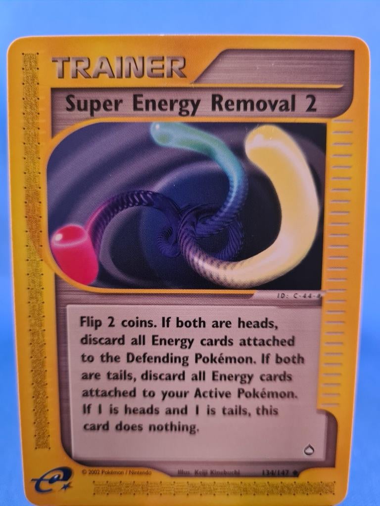 Super Energy Removal 2 134/147 - Aquapolis, Hobby en Vrije tijd, Verzamelkaartspellen | Pokémon, Verzenden, Gebruikt