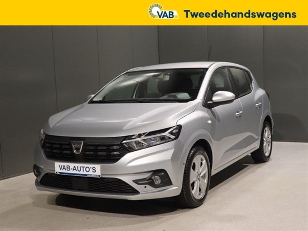 Dacia Sandero   1.0 tce comfort, Zwart, 91 pk, 67 kW, Bedrijf