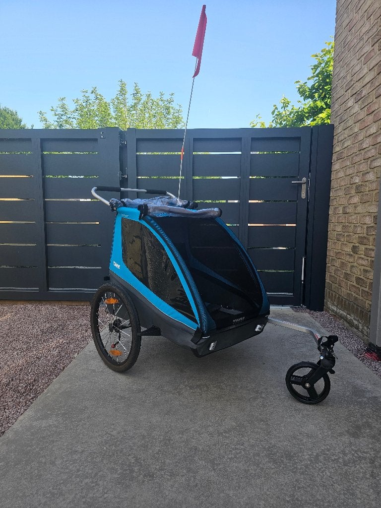 Thule Coaster XT fietskar, Ophalen, Opvouwbaar, Zo goed als nieuw, Thule / Chariot