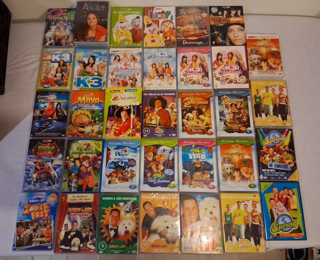 Collectie studio 100 dvd's uit te kiezen, Enlèvement ou Envoi, Tous les âges, Comme neuf, TV fiction