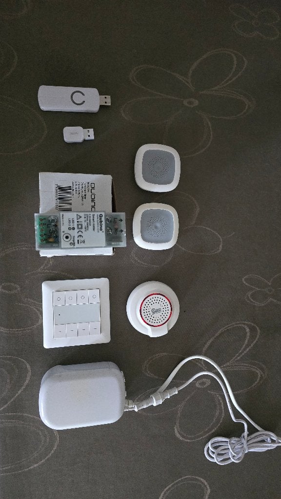 Zwave powermeter drukknop USB dongle bel en accessoires, Ophalen of Verzenden, Gebruikt