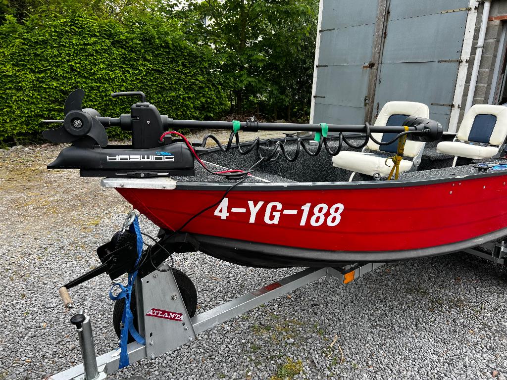 Roofvisboot, Watersport en Boten, Ophalen, Gebruikt, Tot 10 pk, Aluminium