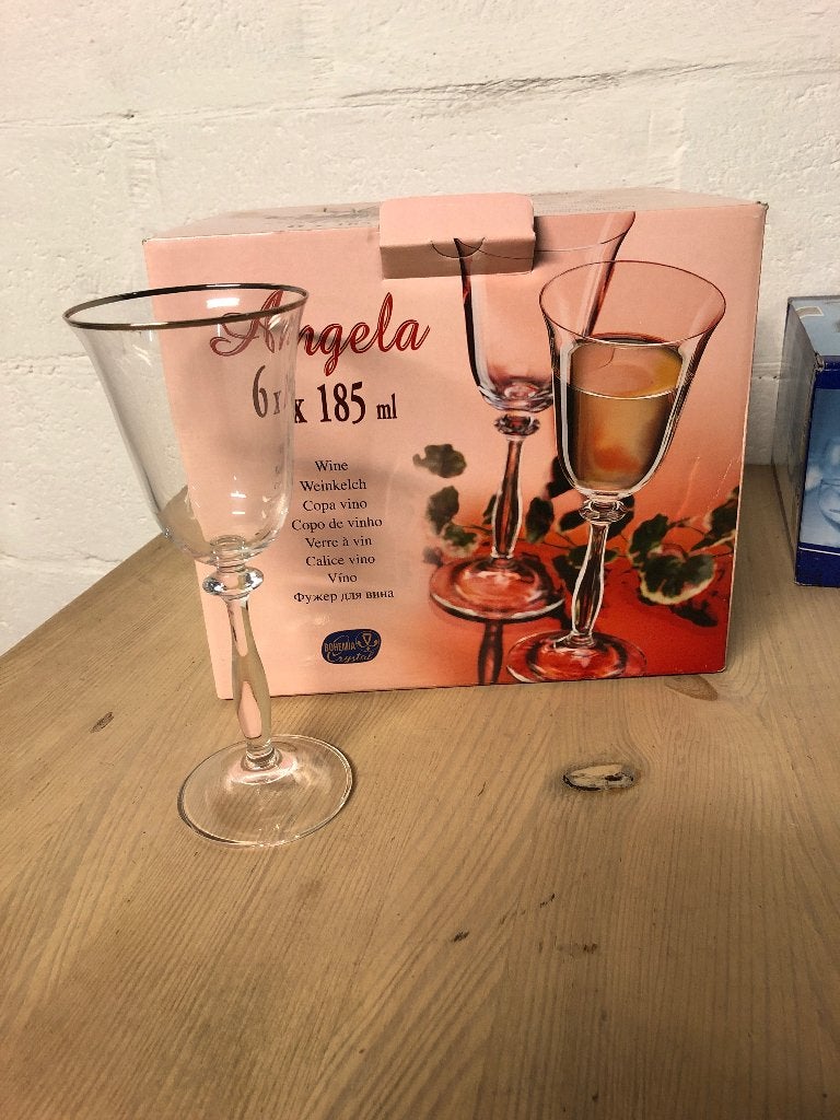 Wijnglas, Verzamelen, Glas en Drinkglazen, Ophalen, Nieuw, Overige typen