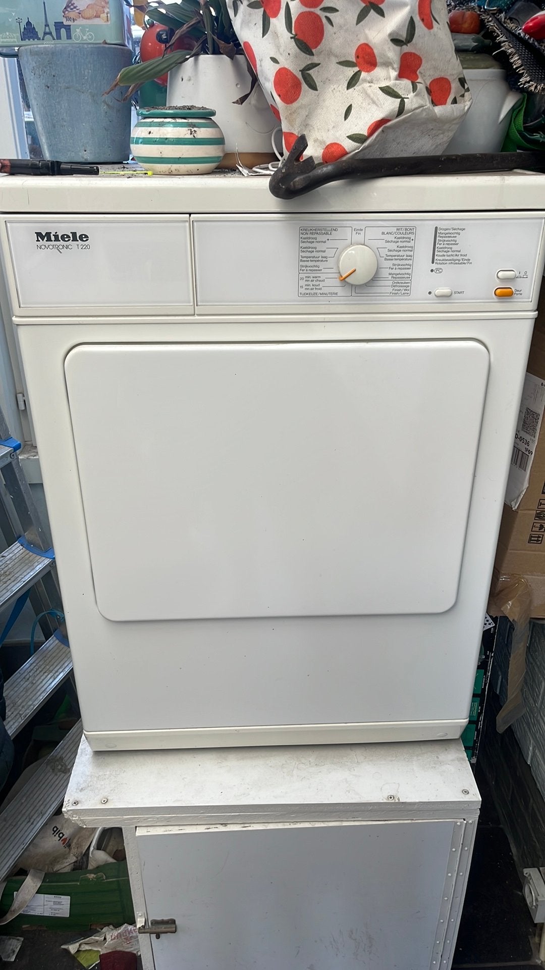 Droogkast miele, Elektronische apparatuur, Droogkasten, Ophalen, Gebruikt, Luchtafvoer