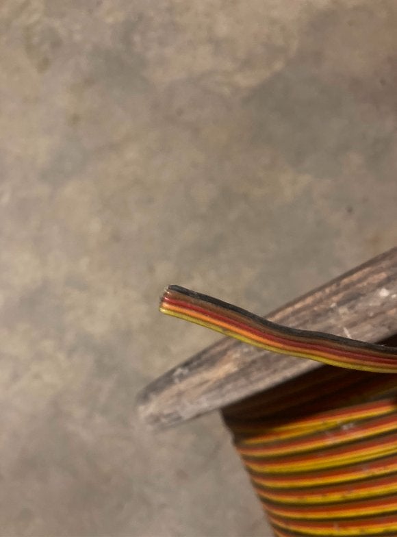 5 draads kabel op rol, Hobby en Vrije tijd, Modeltreinen | N-Spoor, Ophalen, Zo goed als nieuw, Overige typen, Overige merken