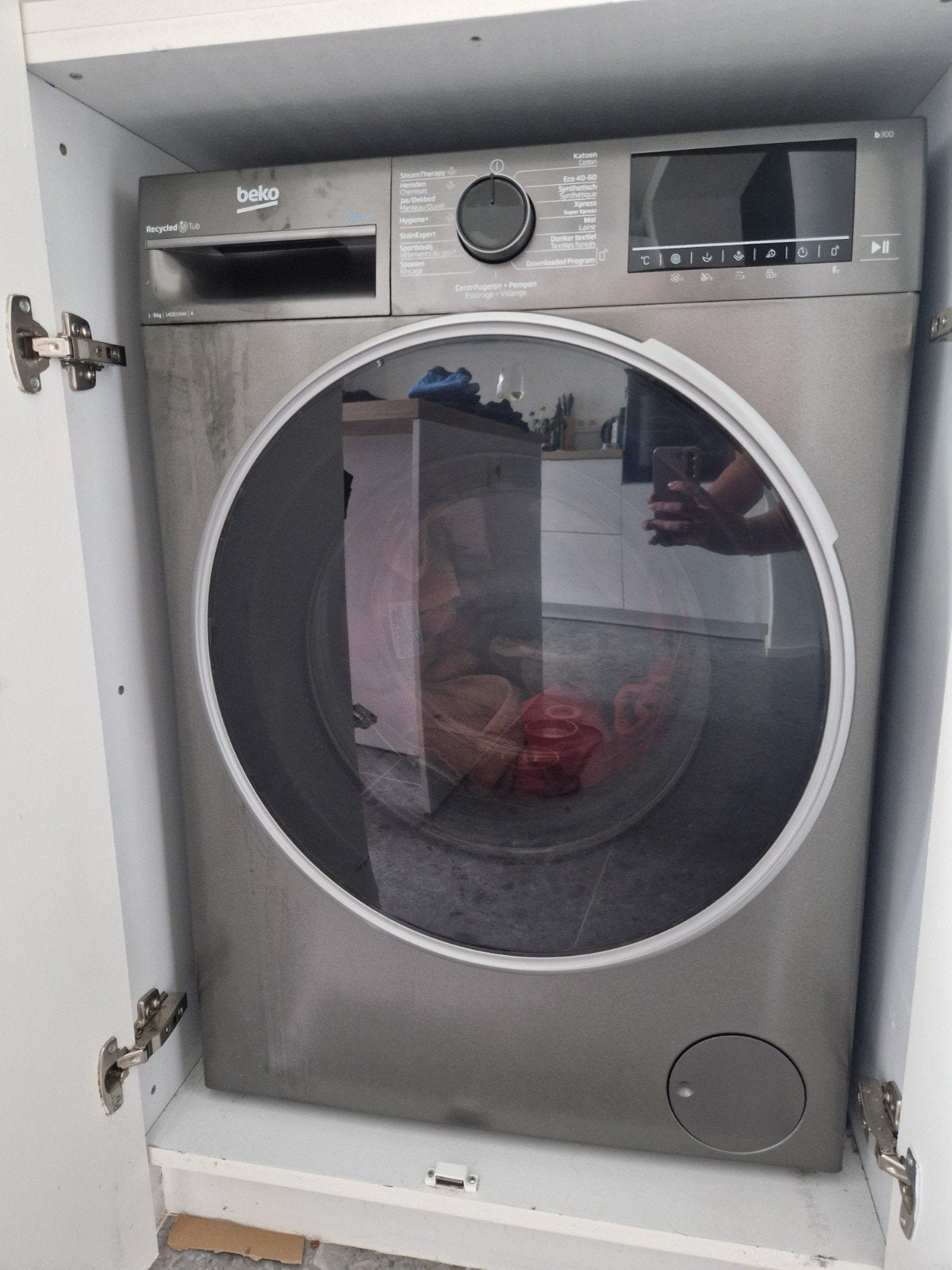 Wasmachine Beko, Elektronische apparatuur, Ophalen