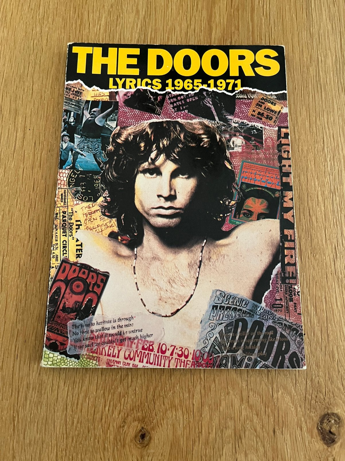 Boek The Doors lyrics 1965-1971, Ophalen of Verzenden, Gelezen