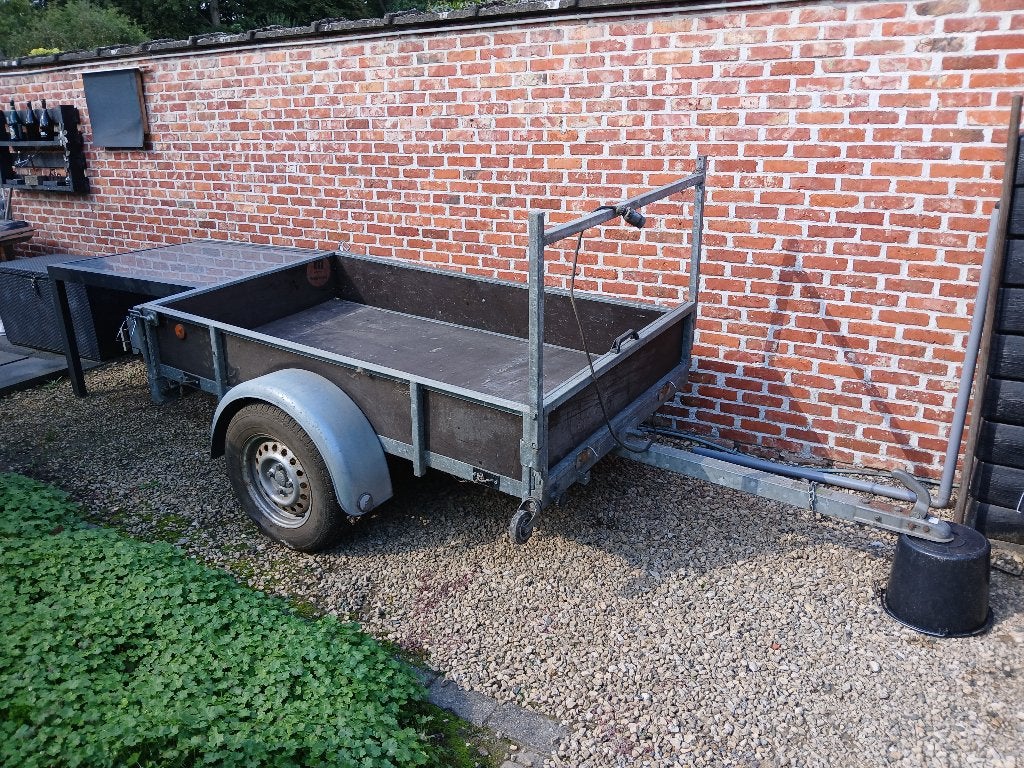 compact opbergbare aanhanger 2mx1.1  750kg, Enlèvement, Utilisé