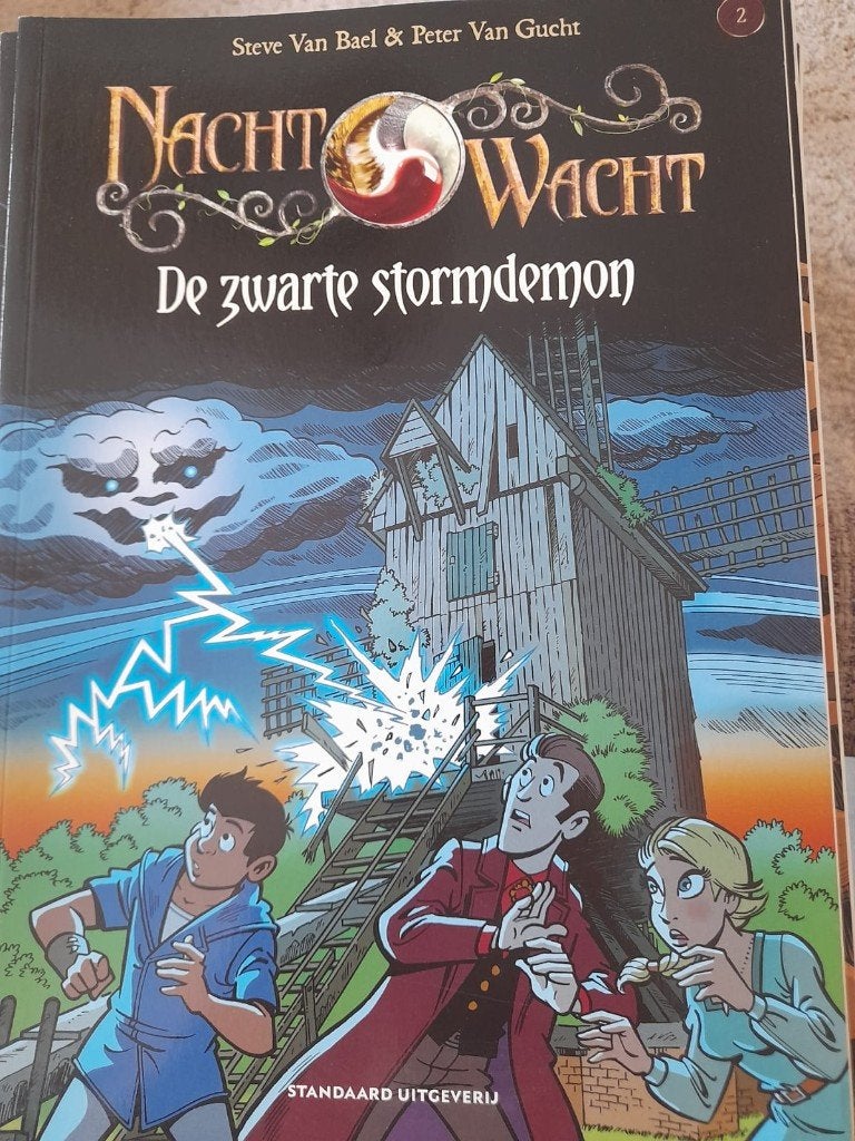 NACHTWACHT - nr. 1 - 18, Meerdere stripboeken, Ophalen, Zo goed als nieuw, Steve Van Bael.