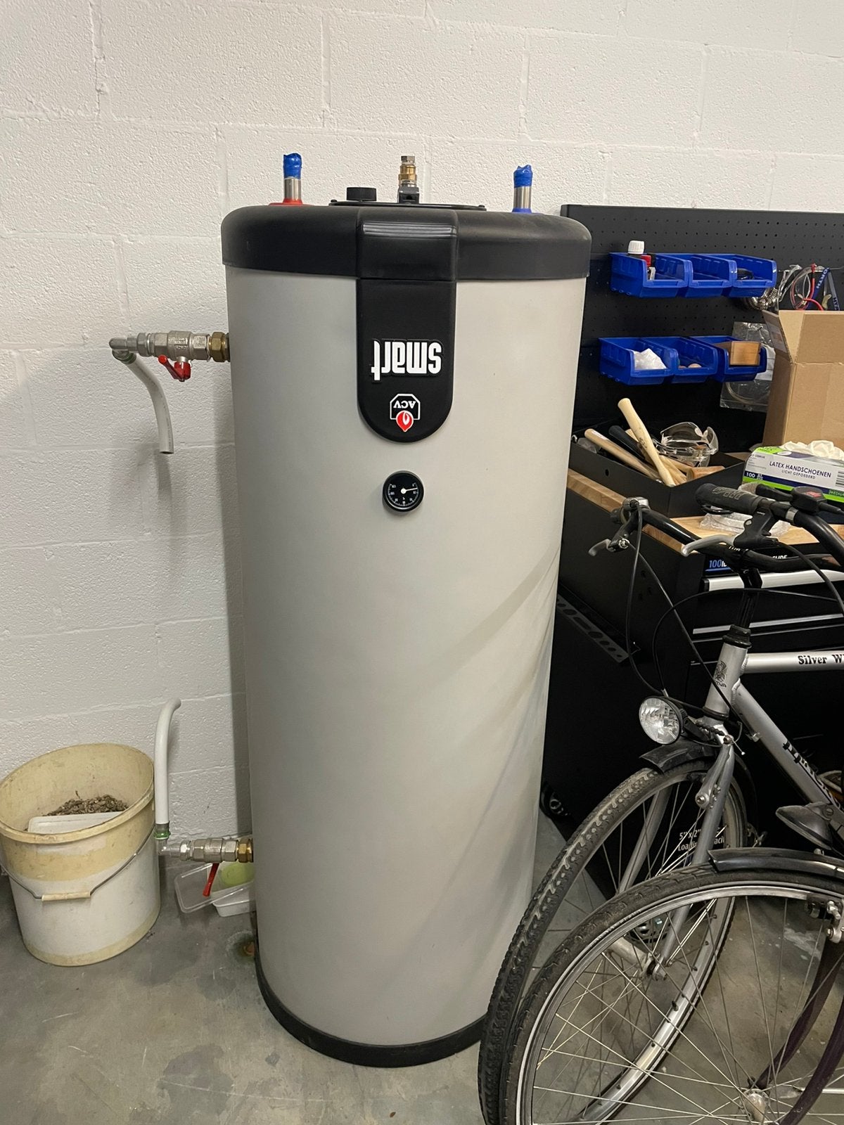 ACV smart 210 boiler, Ophalen, Gebruikt, Aardgas, 100 liter of meer