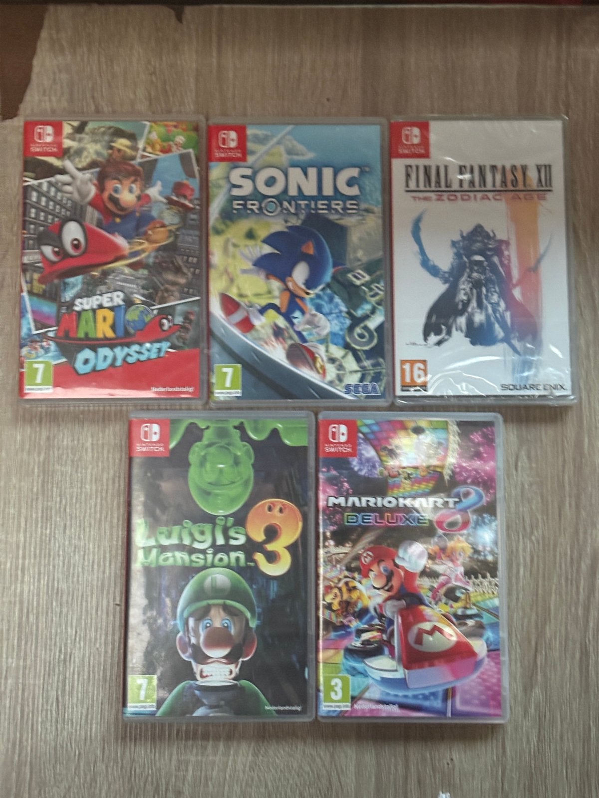 Switch games, Ophalen of Verzenden, Zo goed als nieuw