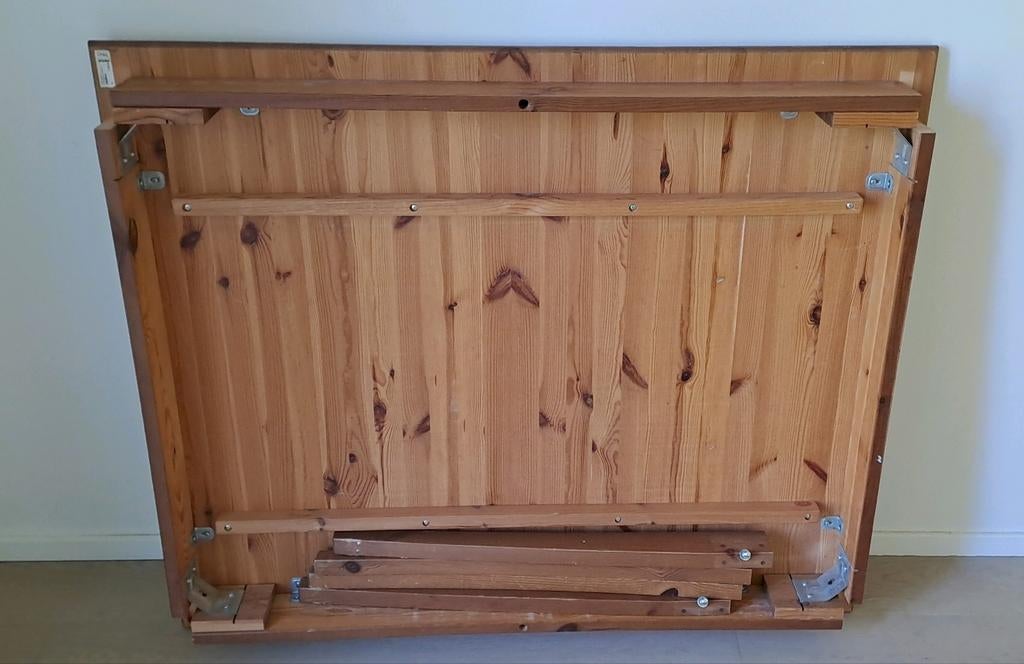 Hoiten tafel Ikea 100x120, Tuin en Terras, Ophalen
