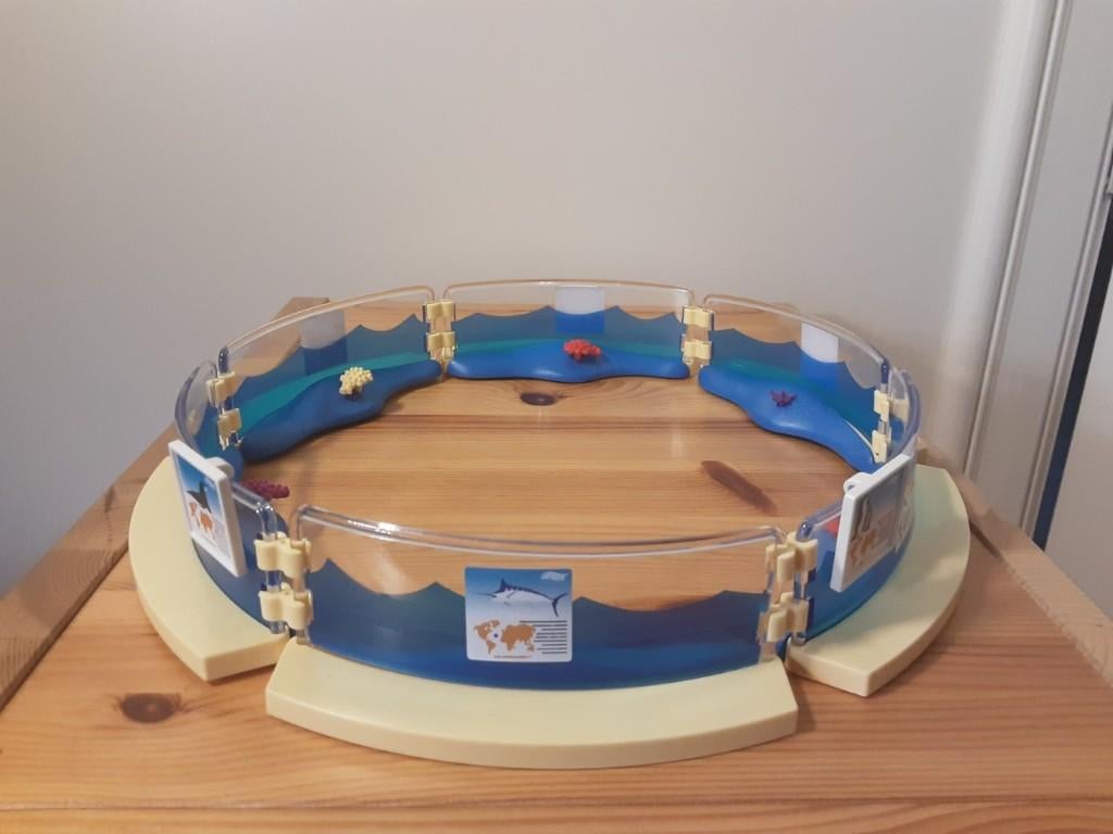 PLaymobil aquarium - compleet, Ophalen of Verzenden, Zo goed als nieuw, Complete set