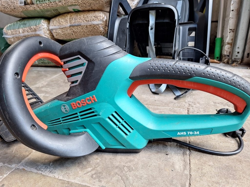 Bosch heggenschaar - 70cm, Ophalen of Verzenden, Gebruikt, Elektrisch, Bosch