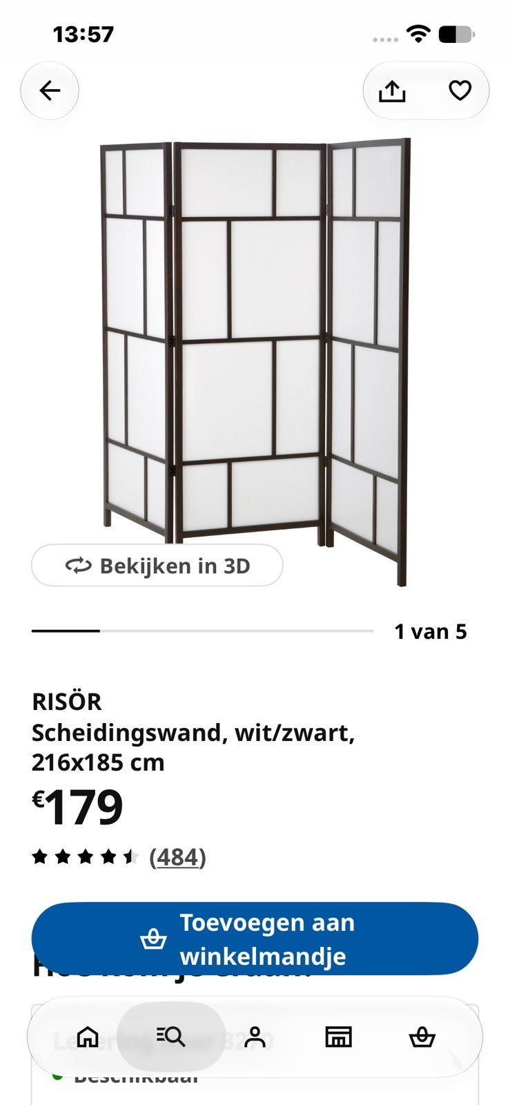 Paravant in zeer goede staat, Ophalen, Zo goed als nieuw