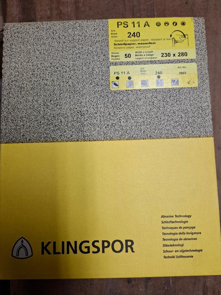slispapier, Hobby en Vrije tijd, Schilderen, Ophalen, Nieuw