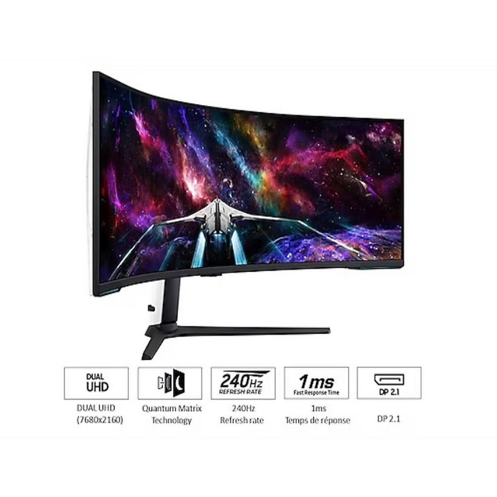 Samsung Odyssey Neo G9 57” 240Hz - état neuf + facture, Enlèvement, Comme neuf, 201 Hz ou plus