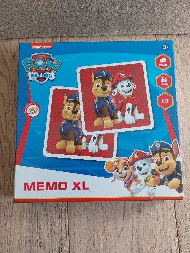 PAW Patrol Memo XL – Jeu de mémoire pour enfants, neuf, Enfants & Bébés, Enlèvement ou Envoi, 10 à 50 pièces, Neuf, 2 à 4 ans