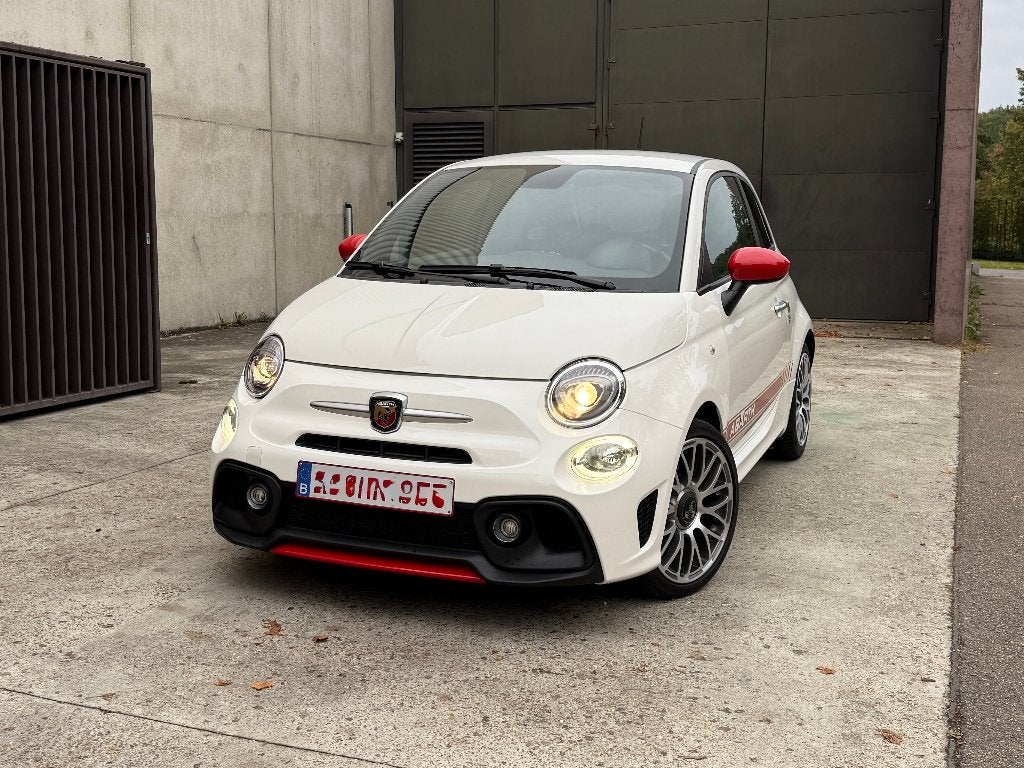 Fiat Abarth 595, Voorwielaandrijving, Dealer onderhouden, 4 cilinders, Wit