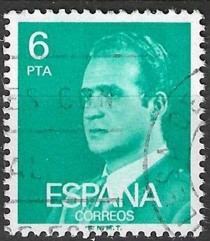Espagne 1977 - Yvert 2057 - Roi Juan Carlos I - 6 p. (ST), Envoi, Affranchi