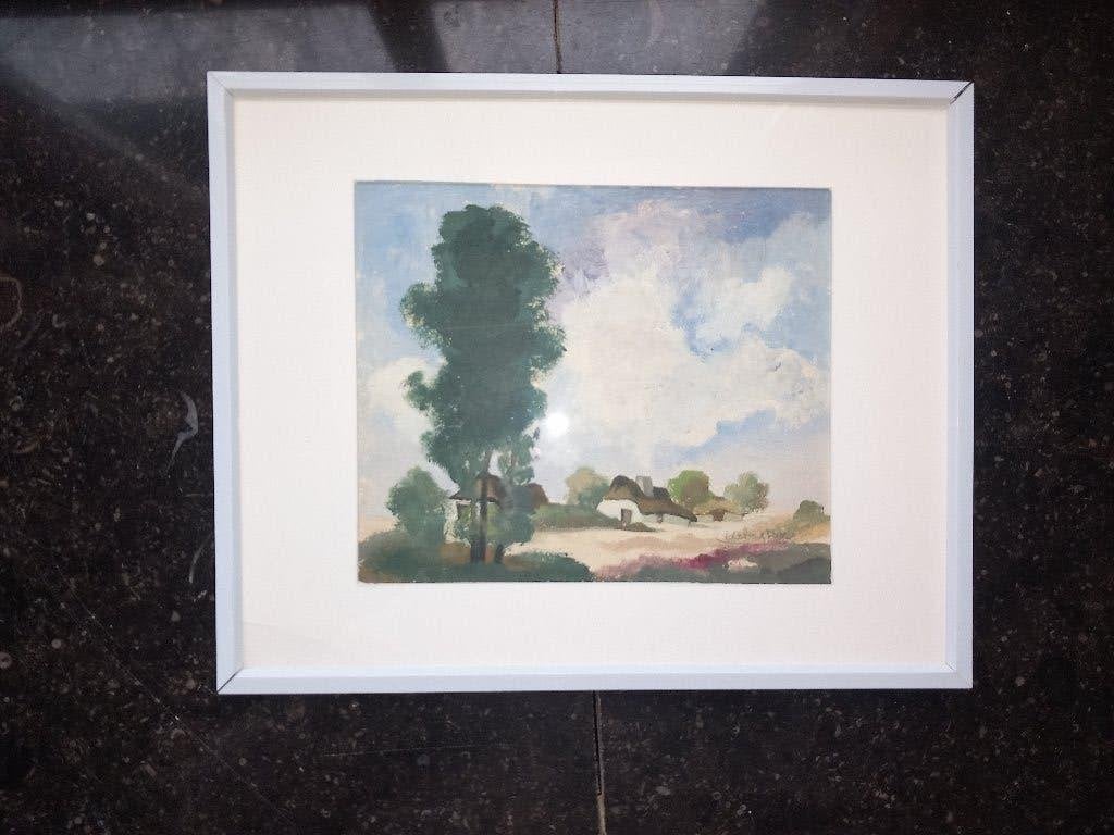Schilderijtje Frans De Bakker, Antiek en Kunst, Ophalen
