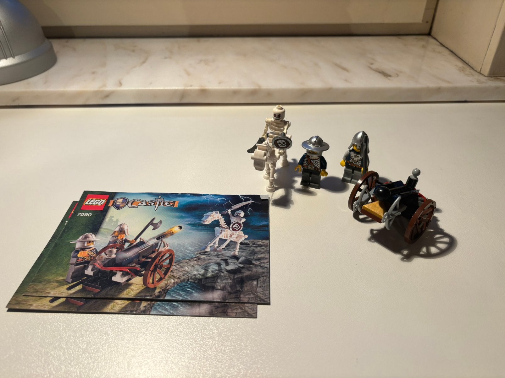 7090 LEGO Castle Crossbow Attack, Inclusief instructies, Gebruikt, Lego, Ophalen of Verzenden