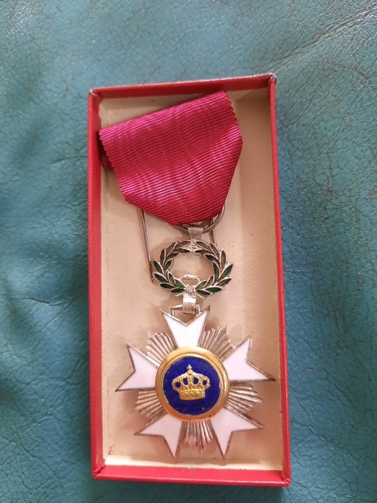 Médaille de L'Ordre de la Couronne de Belgique, Enlèvement ou Envoi