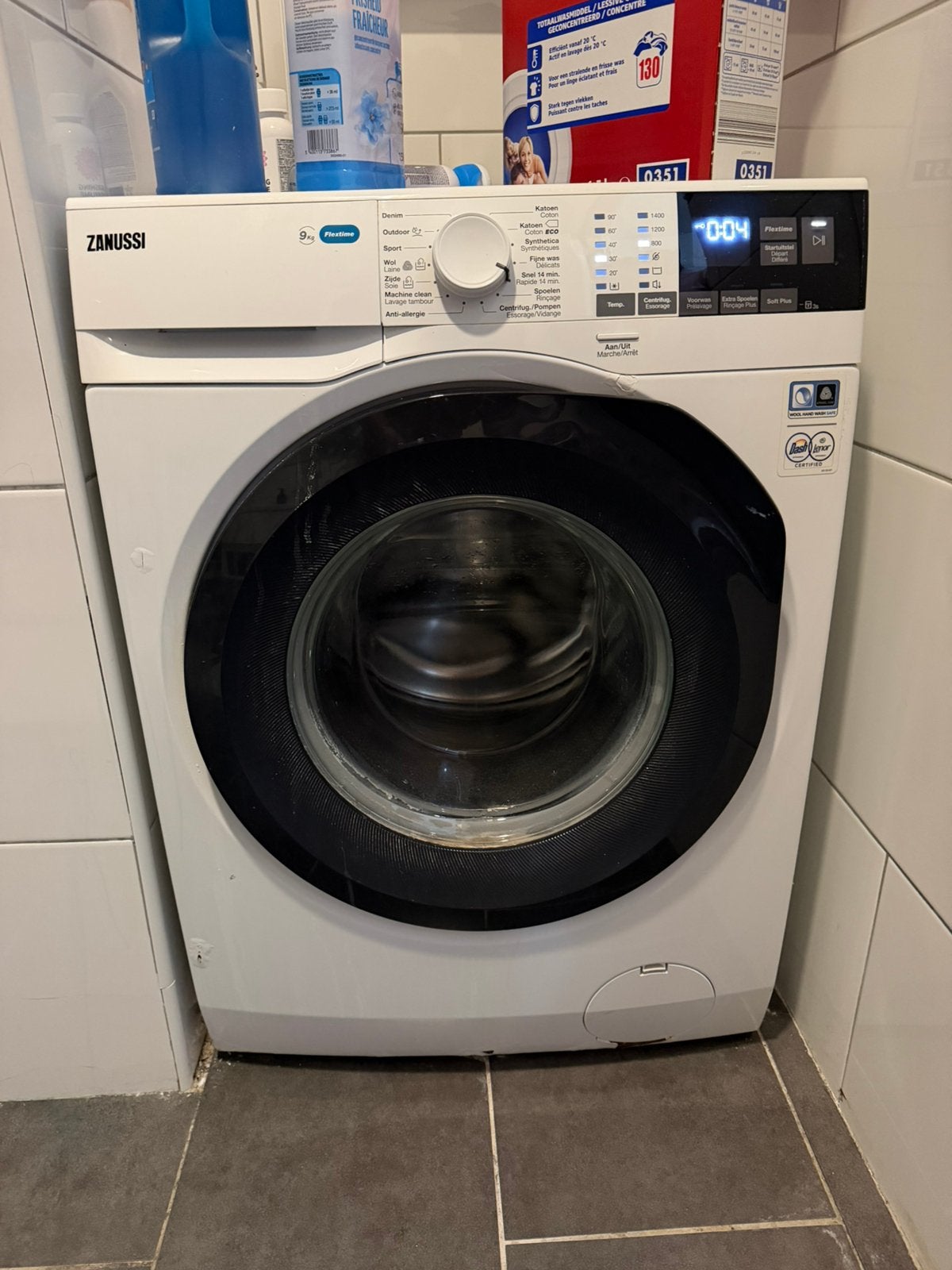 Zanussi 9kg A++, Elektronische apparatuur, Wasmachines, Zo goed als nieuw, 8 tot 10 kg, 1600 toeren of meer, Energieklasse A of zuiniger