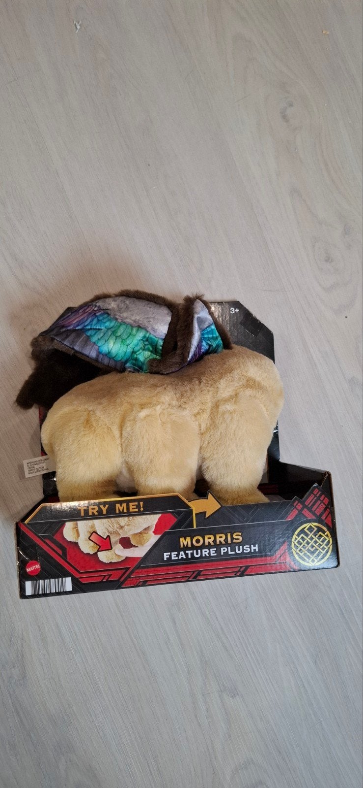 Shangi chi Morris feature plush, Enlèvement
