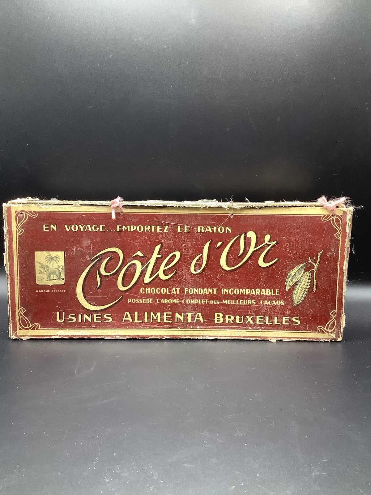 Oude Côte d'Or Alimenta reclame, Ophalen of Verzenden, Gebruikt, Verpakking