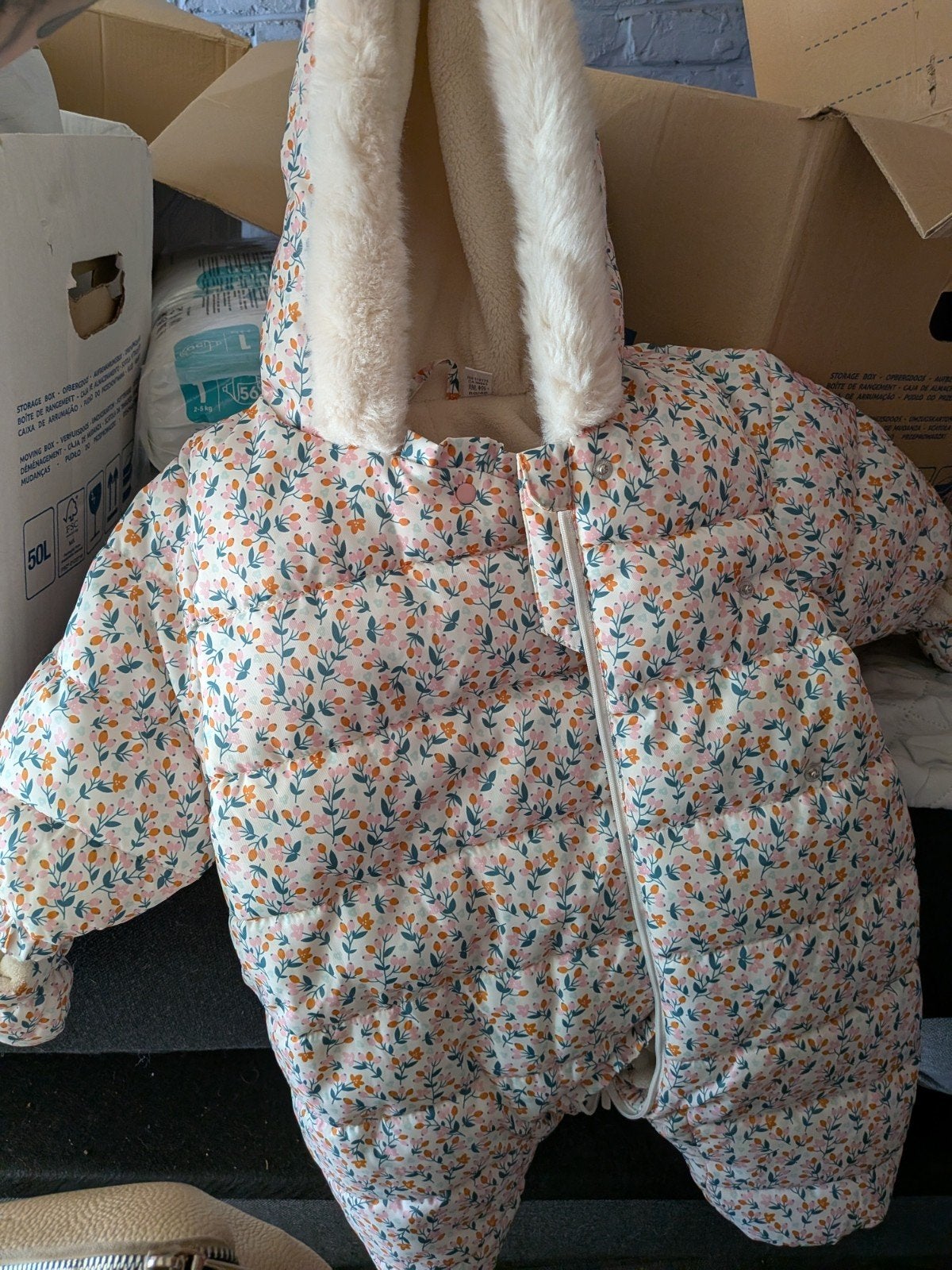 Combinaison d hiver taille 12/18 mois, Kinderen en Baby's, Babykleding | Maat 86