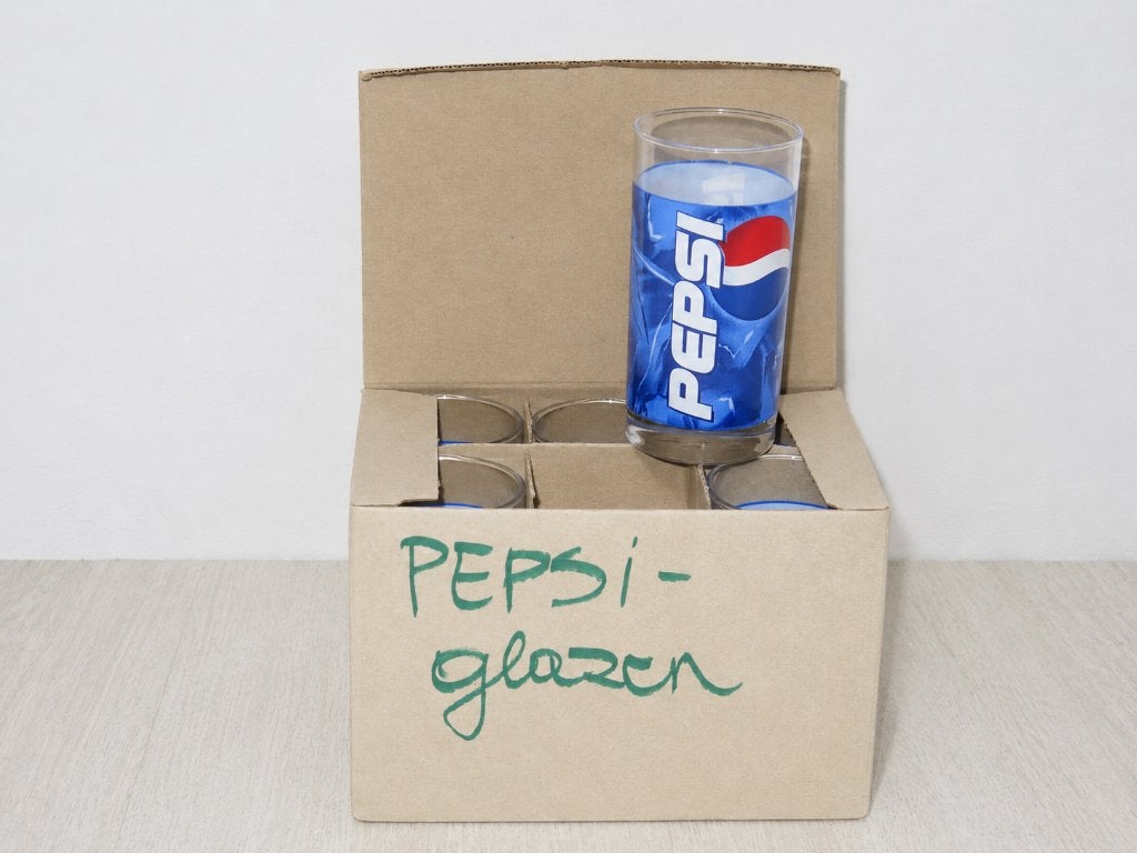 6 Pepsi glazen, NIEUW, Ophalen, Nieuw, Frisdrankglas