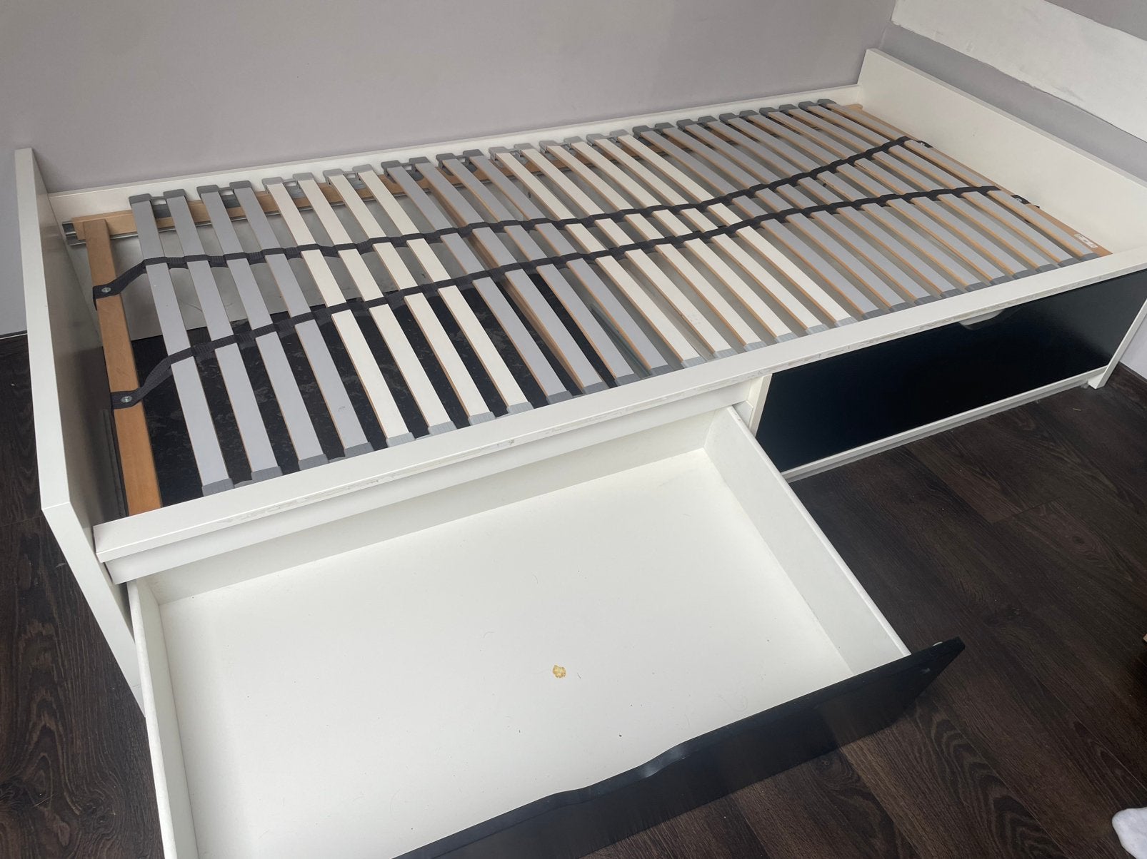 Éénpersoosbed, Ophalen, Gebruikt, 90 cm, Eenpersoons