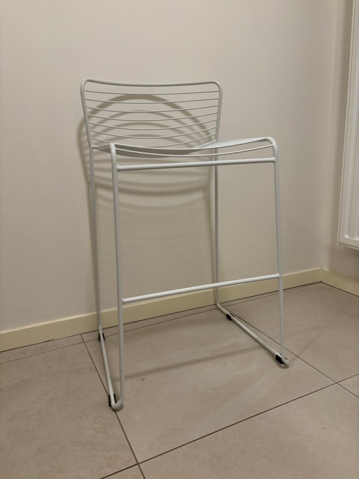 4 metalen designkrukken, Huis en Inrichting, Ophalen, 60 tot 90 cm, Zo goed als nieuw, Metaal