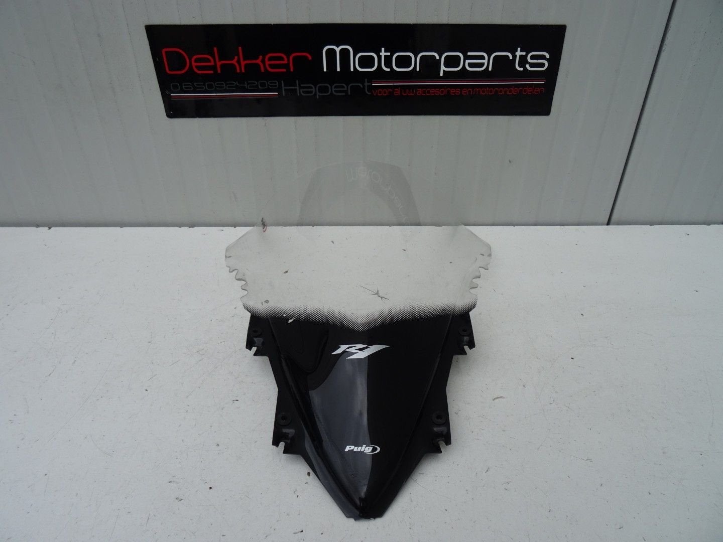 Puig Verhoogd Windscherm / Kuipruit Yamaha YZF R1 2007-2008, Motoren, Gebruikt, -, -, Ophalen of Verzenden