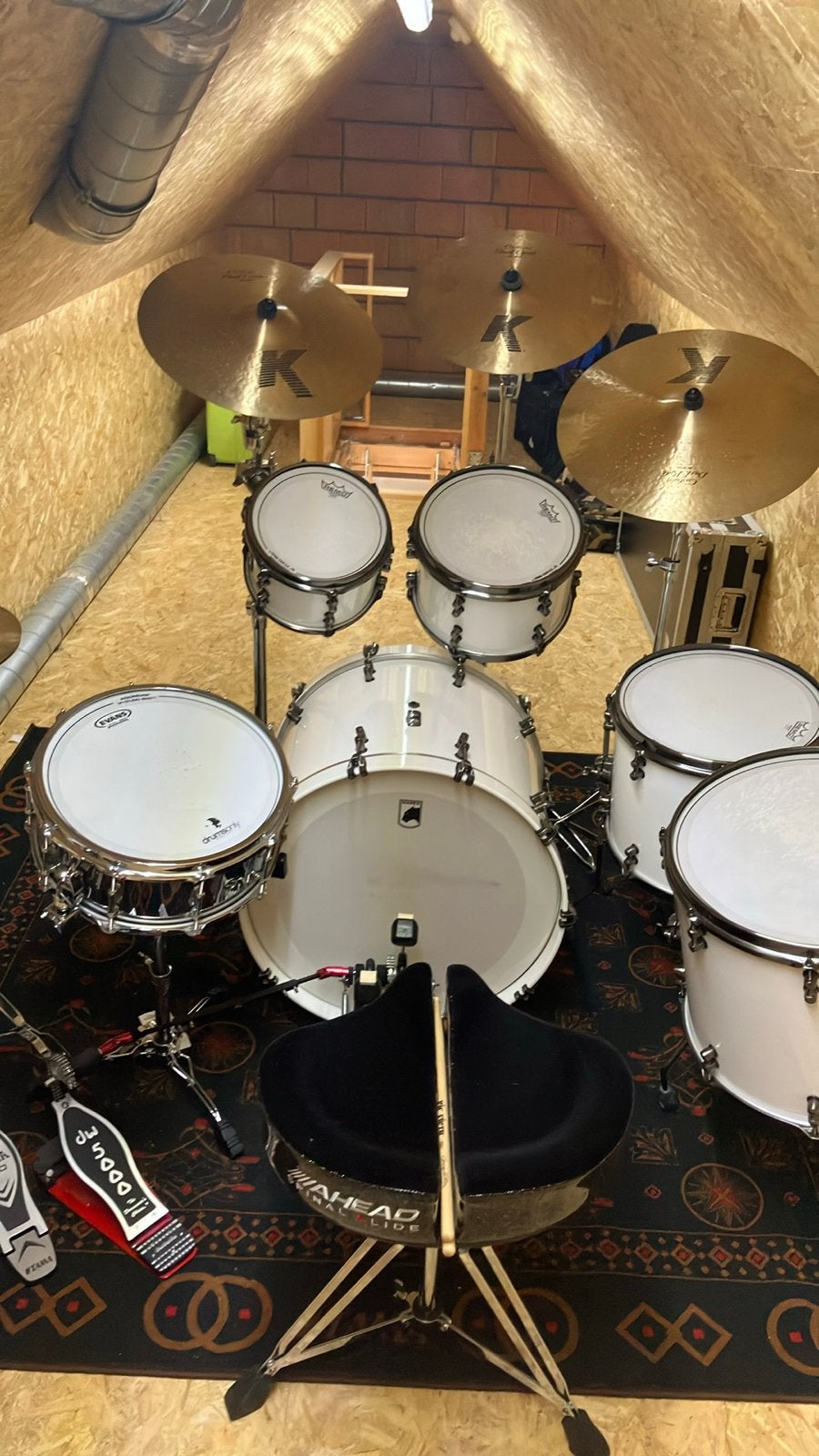 ! ZEEEEEEER DRINGEND !MAPEX BLACK PANTHER DRUMKIT / Zildjan., Musique & Instruments, Enlèvement, Comme neuf