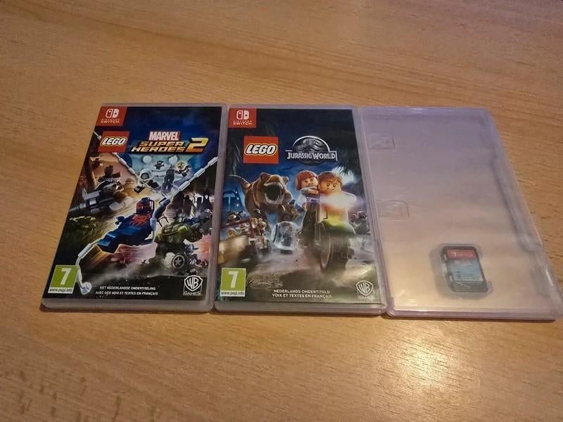 5 switch spellen + opbergdoosjes, Games en Spelcomputers, Ophalen of Verzenden, Gebruikt
