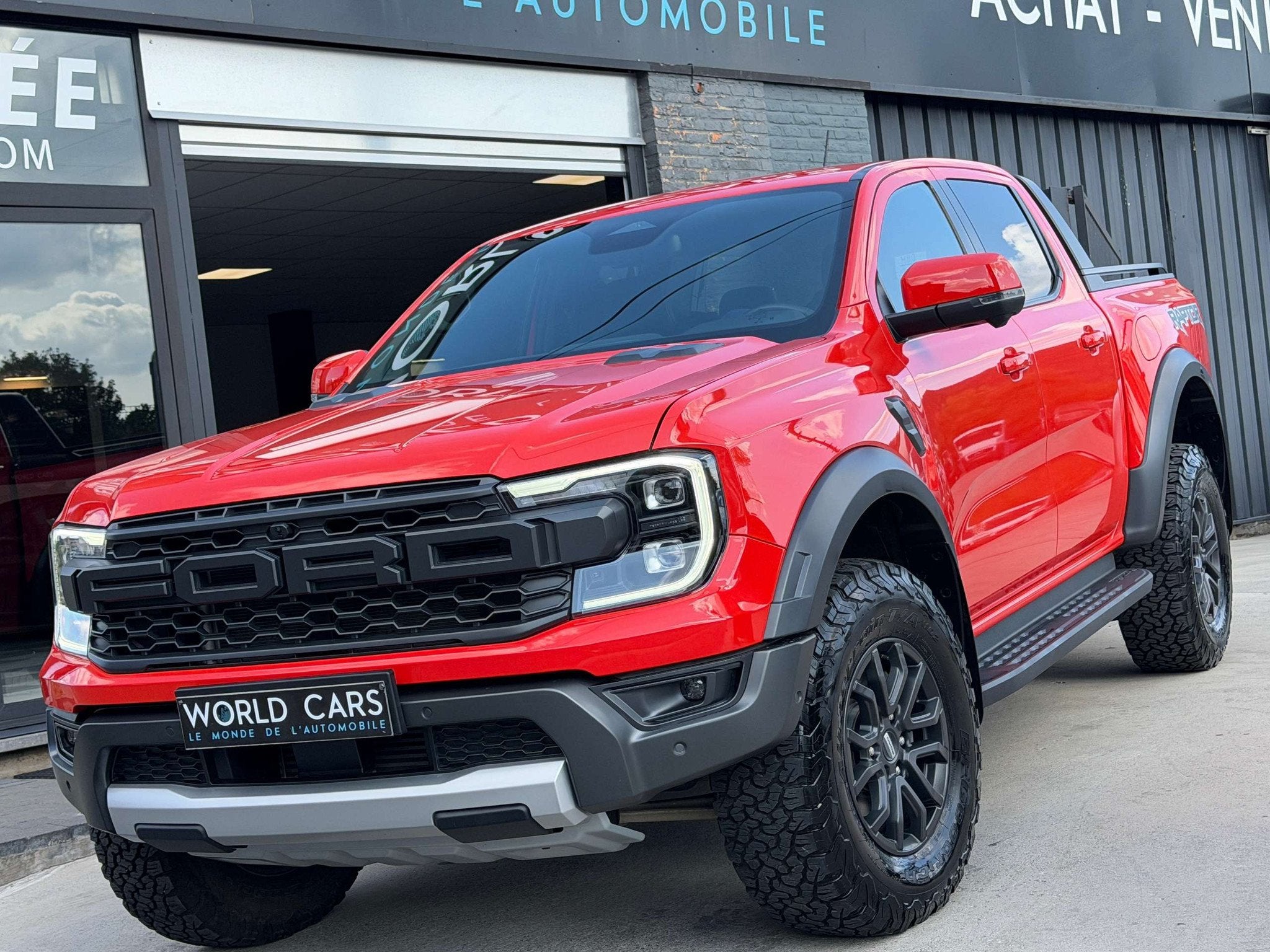 Ford Ranger Raptor 2.0D Bi Turbo 210CV- TVAC- BTW*IN- DISTRO, Autos, Cuir, Achat, Autres couleurs, Noir