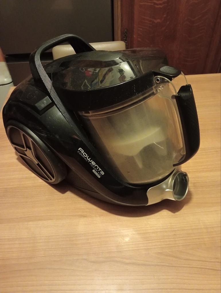 Aspirateur sans sac Rowenta, Enlèvement