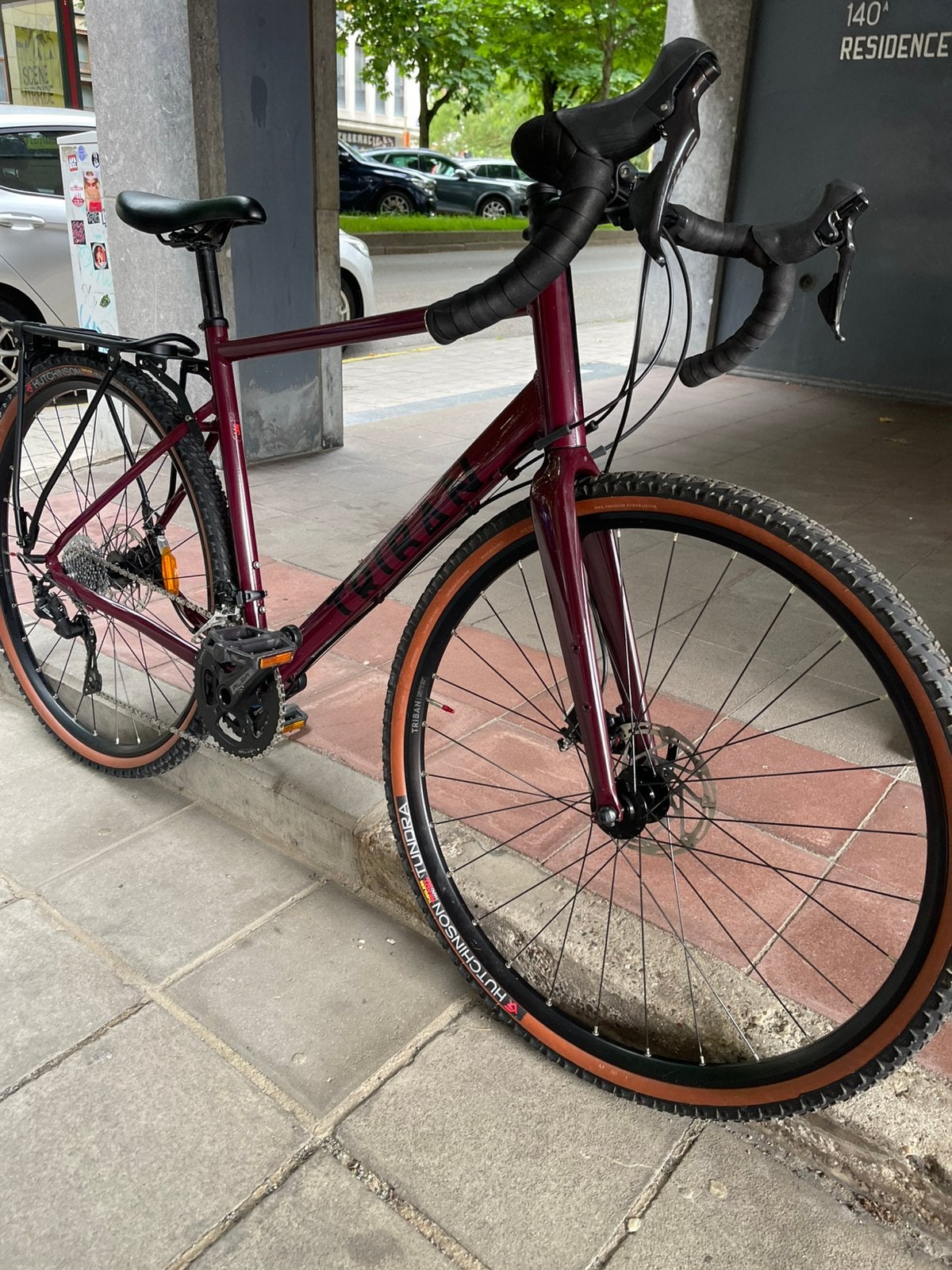 Triban Gravel 520 taille M, Vélos & Vélomoteurs, Enlèvement, Comme neuf