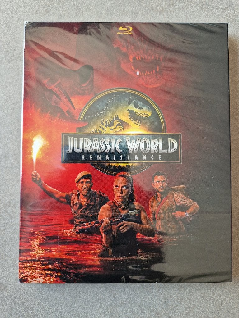 Jurassic World Renaissance/Rebirth Nieuwe Blu-Ray-film, Avontuur, Alle leeftijden, Film, Ophalen of Verzenden