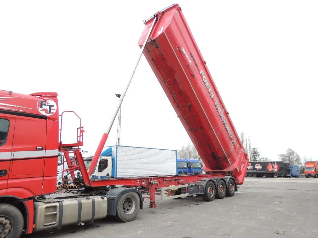 kempf hardox kipper 60 cub 2019, Auto's, Bedrijf, Aanhangers en Opleggers, Te koop, ABS