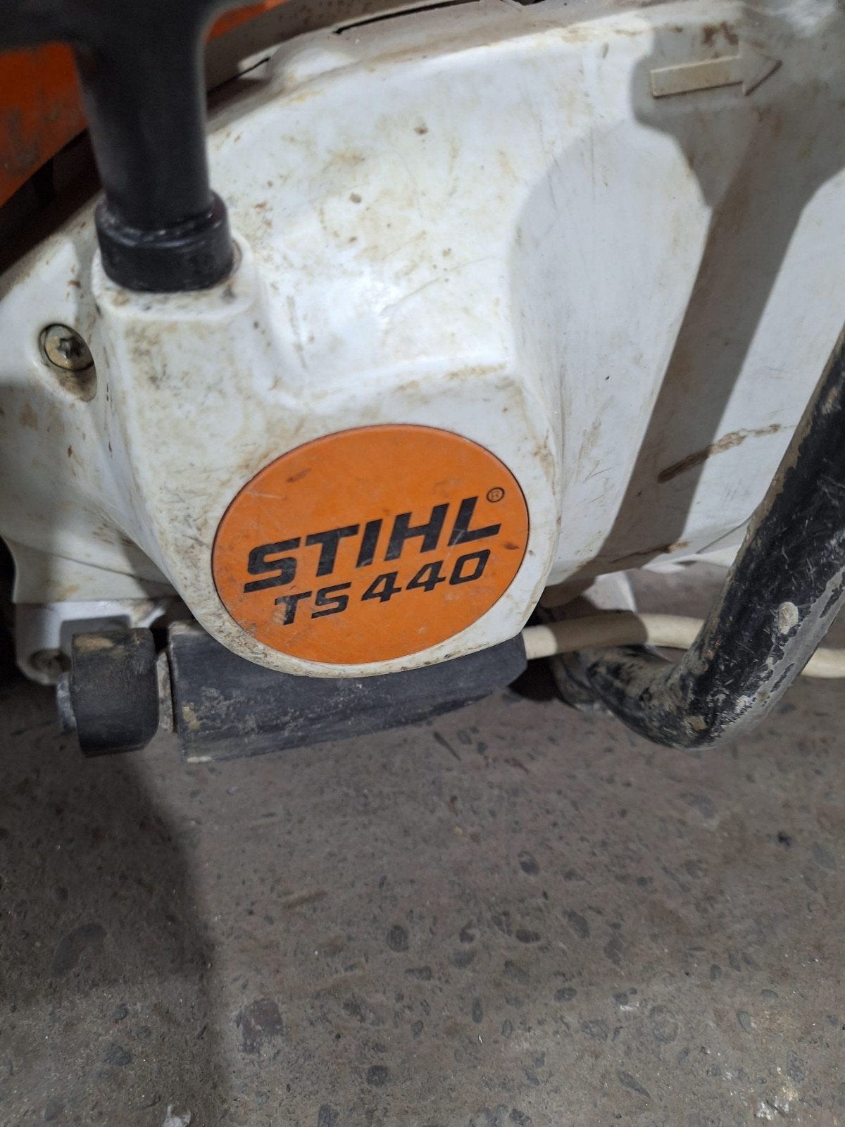 STIHL TS 440 betonzaag met een diameter van 350 mm, Doe-het-zelf en Bouw, Ophalen of Verzenden