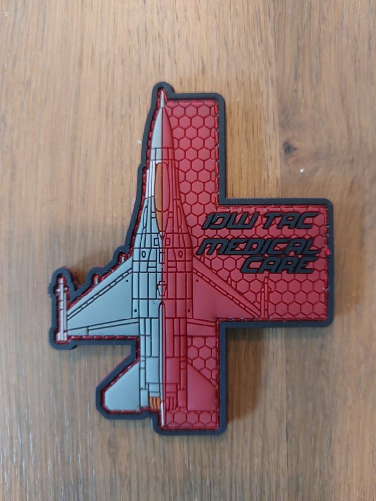 Patch de soins médicaux Tac 10 W de l'armée de l'air belge, Collections, Envoi, Armée de l'air, Emblème ou Badge