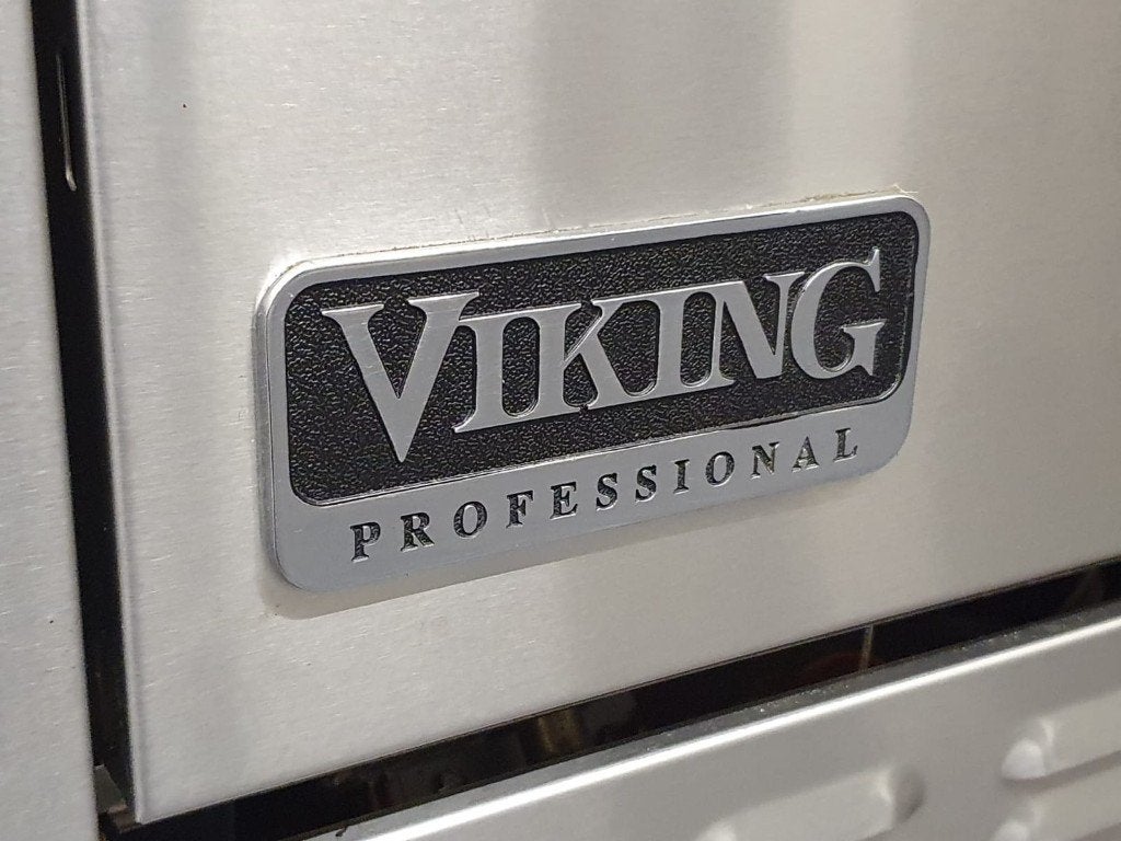 Viking Fornuis 120cm RVS 2 GASOVENS teppanyaki plaat 6 pits, Electroménager, Gaz, Classe énergétique A ou plus économe, Comme neuf